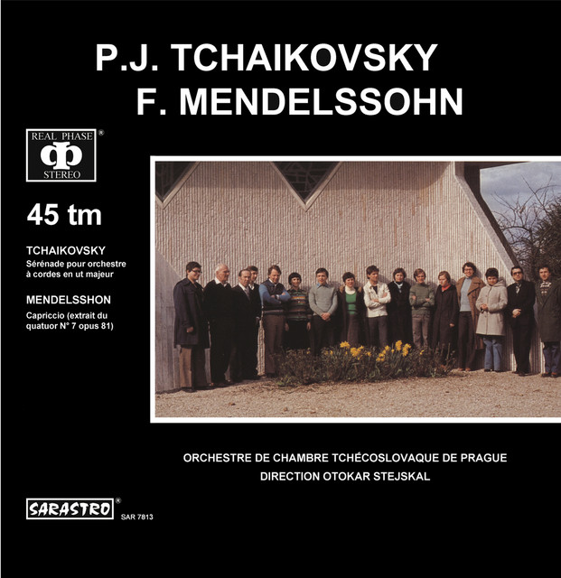 Tchaikovsky: Serenade in C major - Mendelssohn: Capriccio in E minor cover art