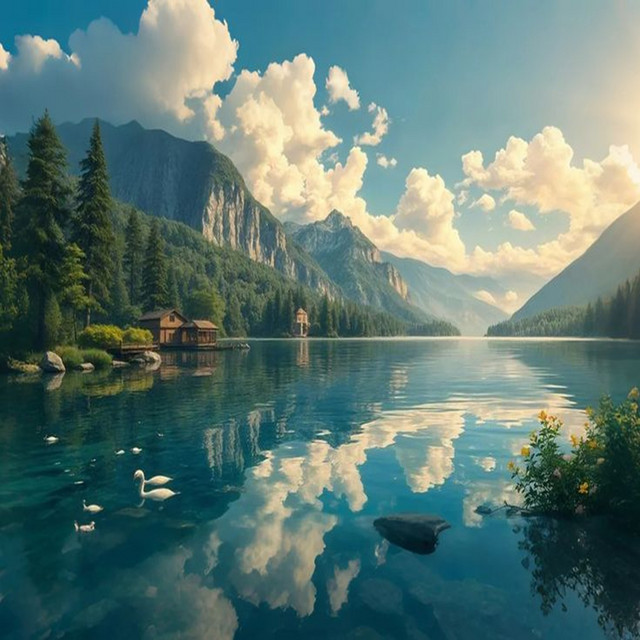 beautiful lake