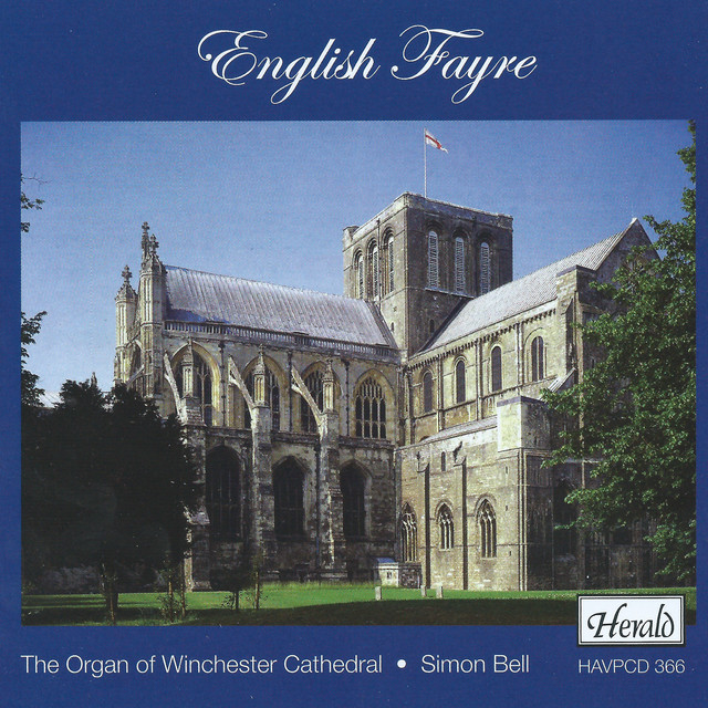English Fayre (The Organ of Winchester Cathedral) cover art