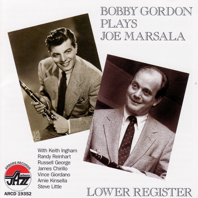Bobby Gordon Plays Joe Marsala cover art