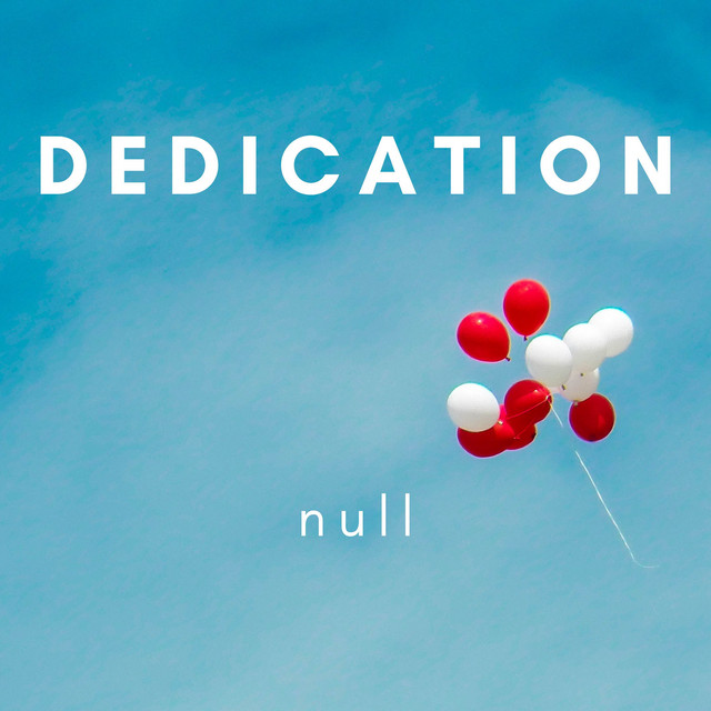 Dedication cover art
