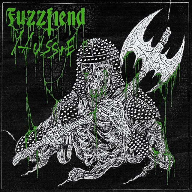 Hussie/Fuzzfiend Split cover art