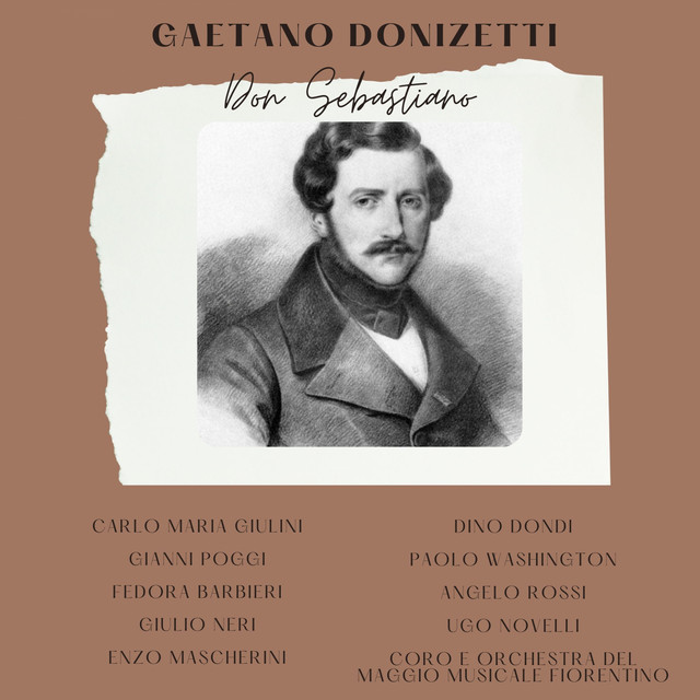 Gaetano Donizetti : Don Sebastiano cover art