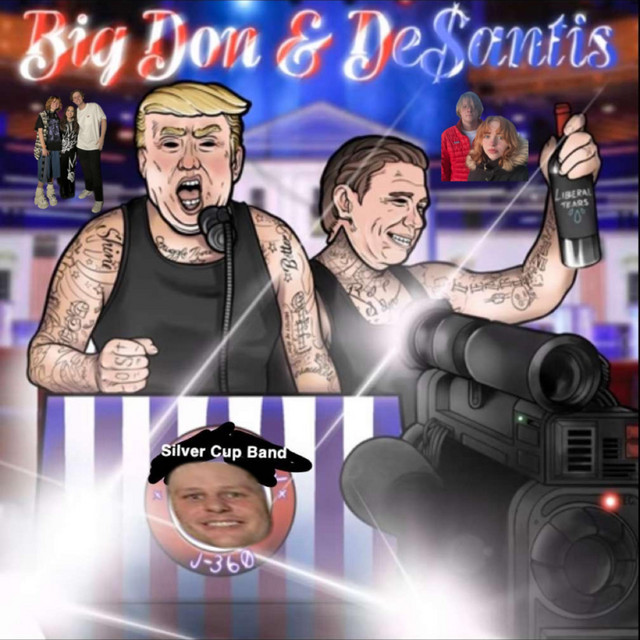 Trump And DeSantis 2024 cover art