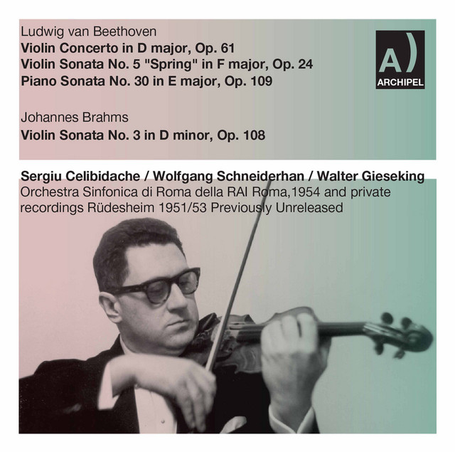 Beethoven & Brahms: Works for Violin & Piano (Live)
