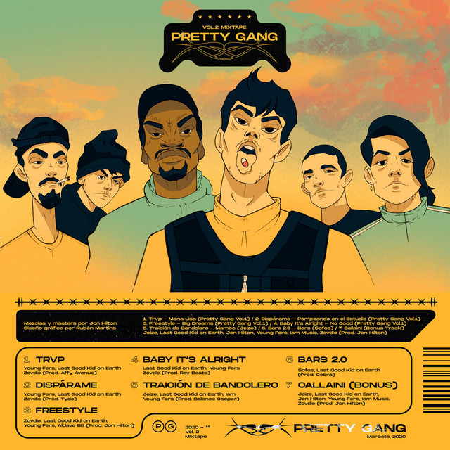 Pretty Gang Vol. 2 Mixtape cover art