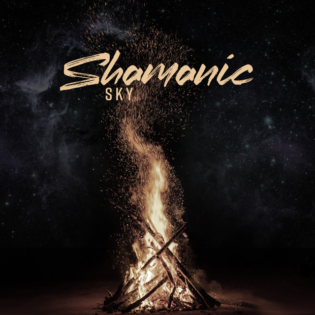 Shamanic Sky – Tribal and Spiritual Atmosphere, Rhythmic Drumming, Native Flute Relaxation cover art