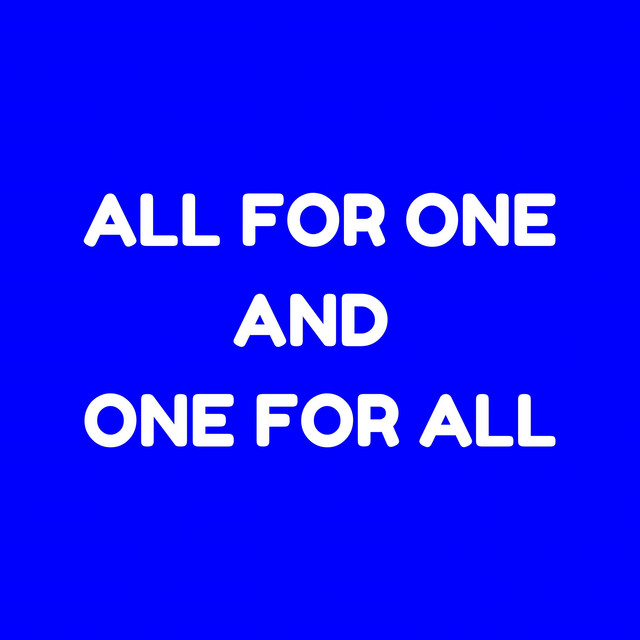 All For One And One For All cover art