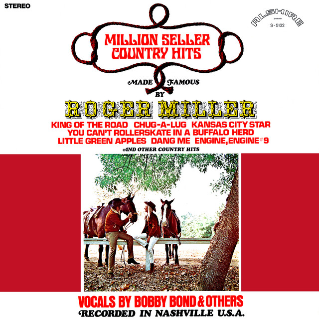 Million Seller Country Hits Made Famous by Roger Miller (Remastered from the Original Alshire Tapes) cover art