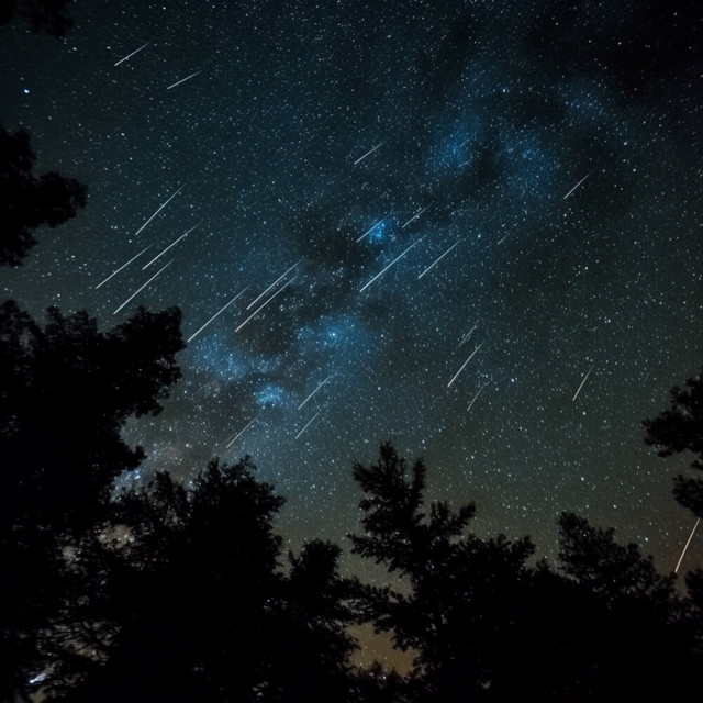 Stars In The Night Sky Falling Like Rain cover art