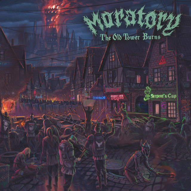 The Old Tower Burns cover art