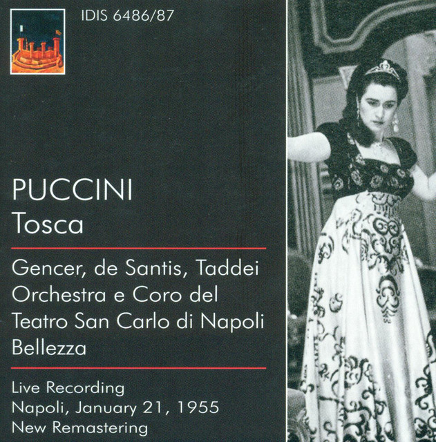 Puccini, G.: Tosca [Opera] (1955) cover