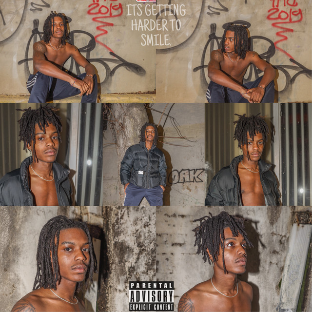 ITS GETTING HARDER TO SMILE. cover art