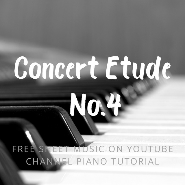 Обкладинка: Concert Etude No. 4 — Serge K