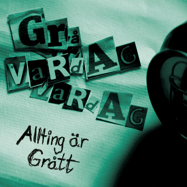 Allting är grått cover