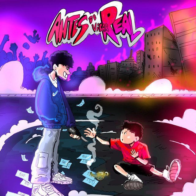 Antes de virar real cover art