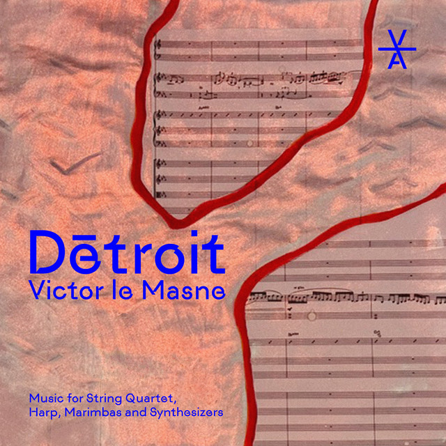 Dētroit (Music for String Quartet, Harp, Marimbas and Synthesizers) cover art