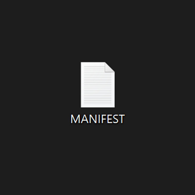 Manifest