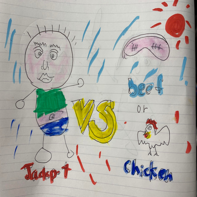 jackpot vs beef or chicken cover art