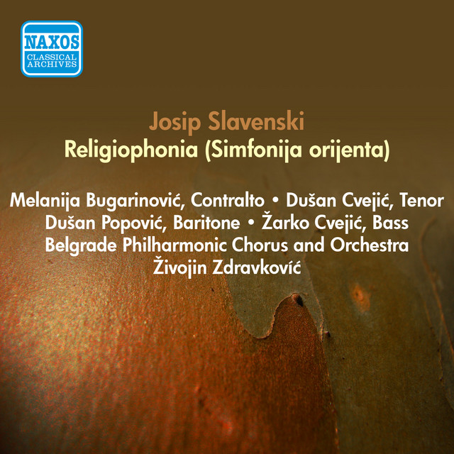 Slavenski, J.: Sinfonia Orienta (Zdravkovich) (1955) cover art