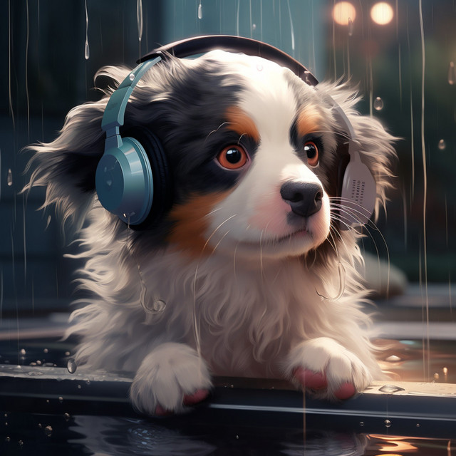 Playtime in Rain: Canine Joyful Rhythms cover art
