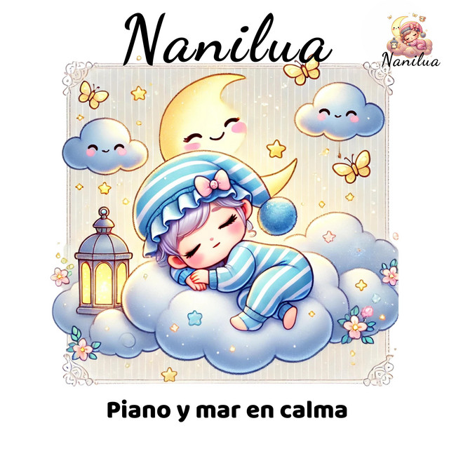 Piano y mar en calma
