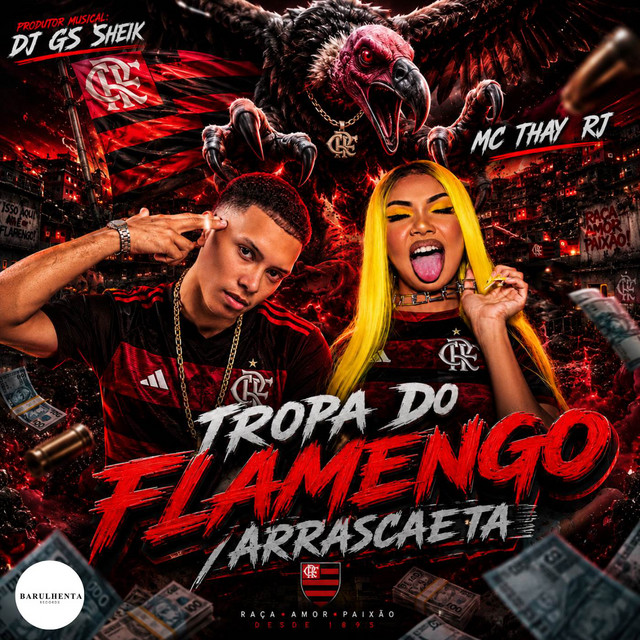 TROPA DO FLAMENGO ARRASCAETA