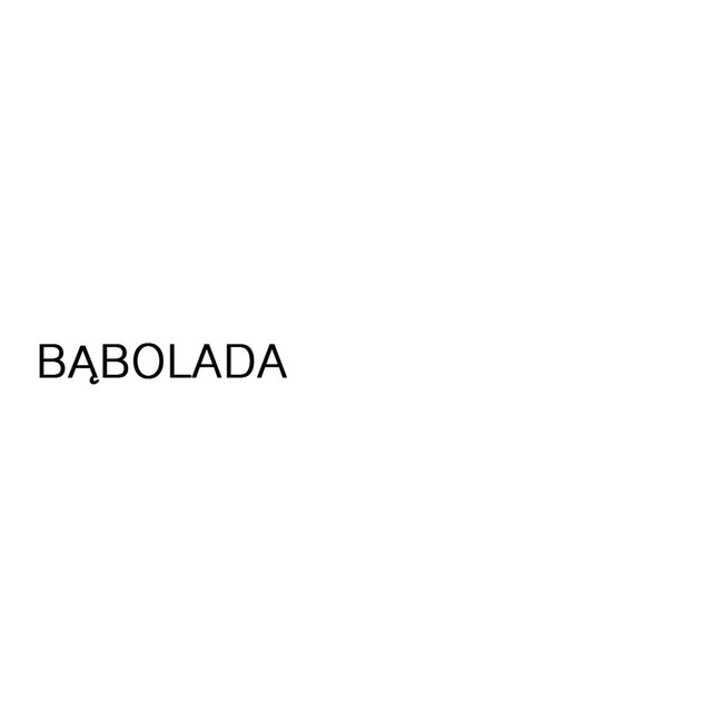Bąbolada cover art