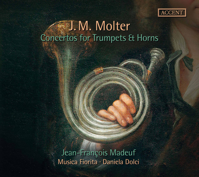 J.M. Molter: Concertos for Trumpets & Horns cover art