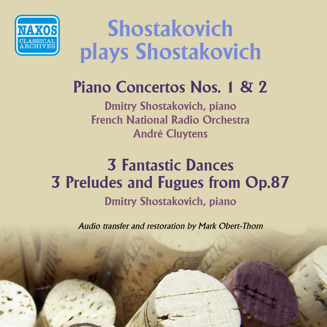 Shostakovich plays Shostakovich cover