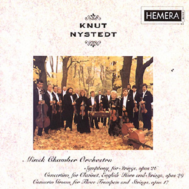 Knut Nystedt - Symphony for Strings cover art