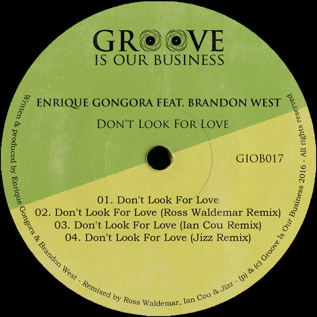 Don't Look For Love - Ross Waldemar Remix cover art