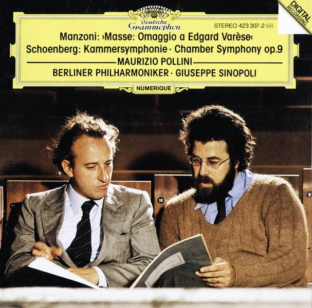 Manzoni: Masse: Omaggio a Edgard Varèse / Schoenberg: Kammersymphonie, Op. 9
