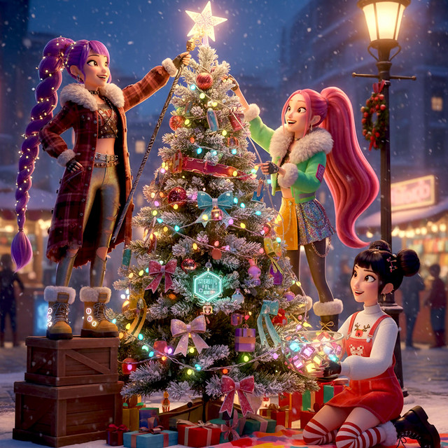 Christmas Demon Hunters cover art