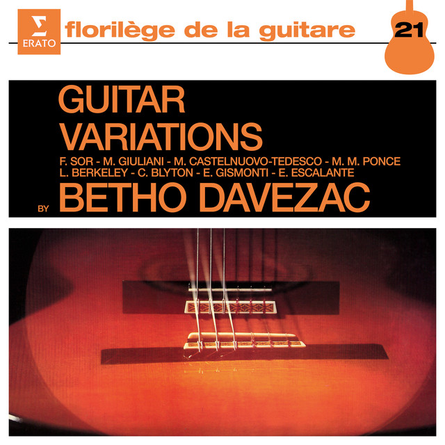 Giuliani: 6 Variations sur les Folies d'Espagne, Op. 45 cover art