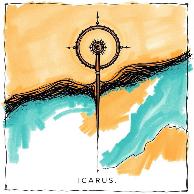 Icarus Progressive Rock release artwork