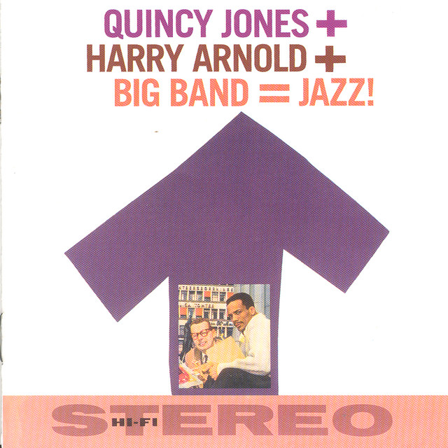 Quincy Jones Harry Arnold LP Swedenオリジナル Quincy Jones + Harry Arnold + Big Band = Jazz - Compilation by