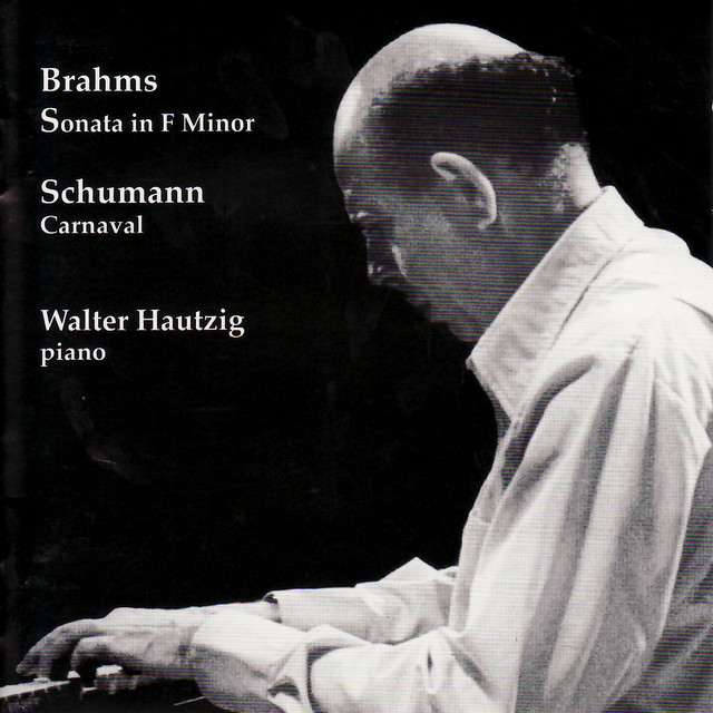 Brahms, Schumann: Sonata in F Minor, Carnaval cover art
