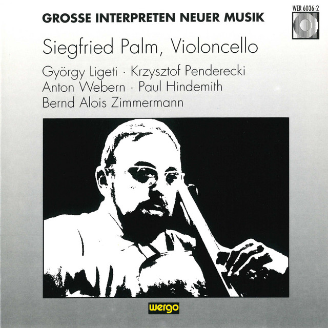 Siegfried Palm, Violoncello cover art