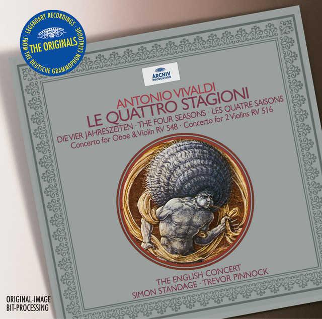 Vivaldi: The Four Seasons; Concerto for Oboe & Violin RV 548; Concerto for 2 Violins RV 516 — Antonio Vivaldi