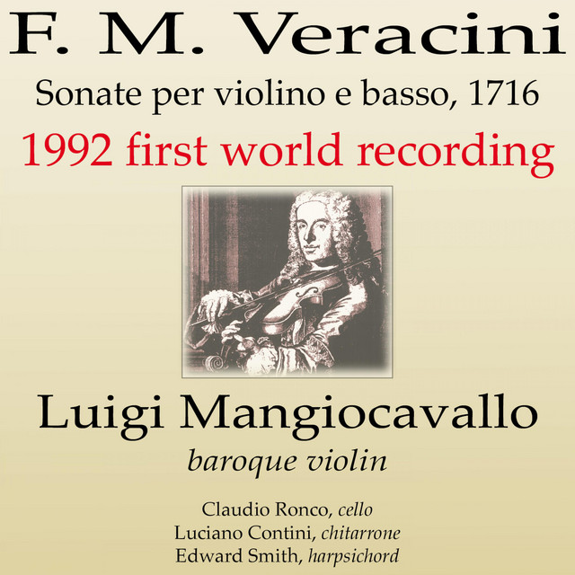 Sonate per Violino e Basso, 1716 cover art