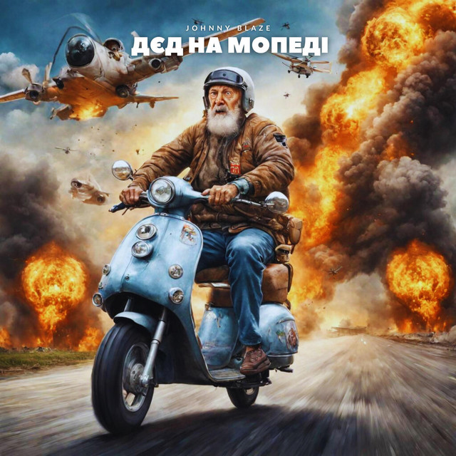Обкладинка: Дєд на Мопеді — Johnny Blaze
