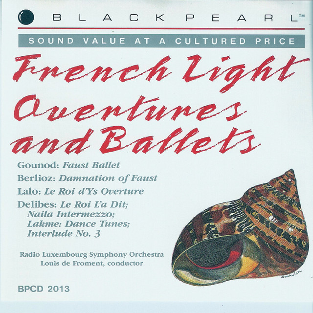 French Light Overtures and Ballets cover art
