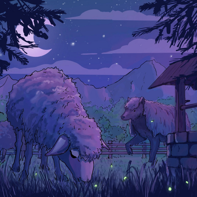 a friendly forest cover art