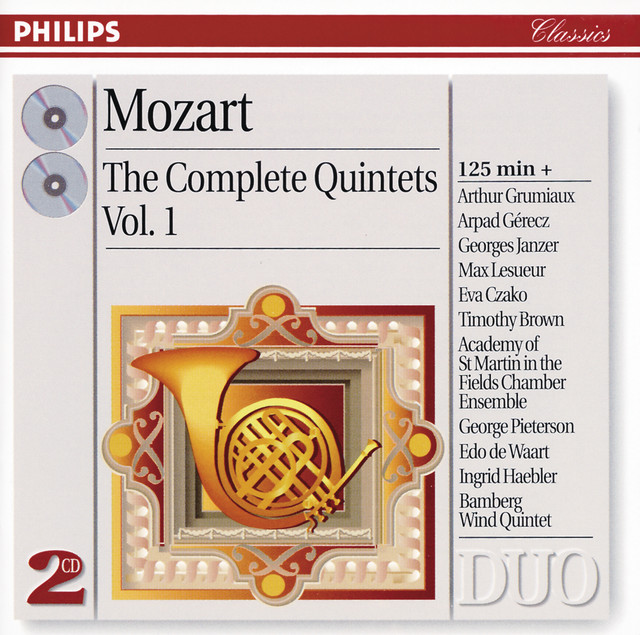 Mozart: The Complete Quintets, Vol. 1