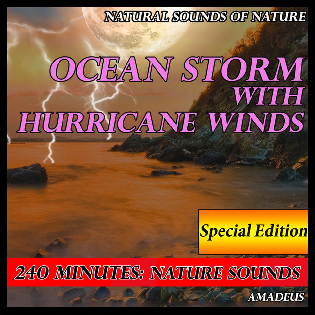 Ocean Storm with Hurricane Winds: Natural Sounds of Nature: 240 Minutes Special Edition cover art