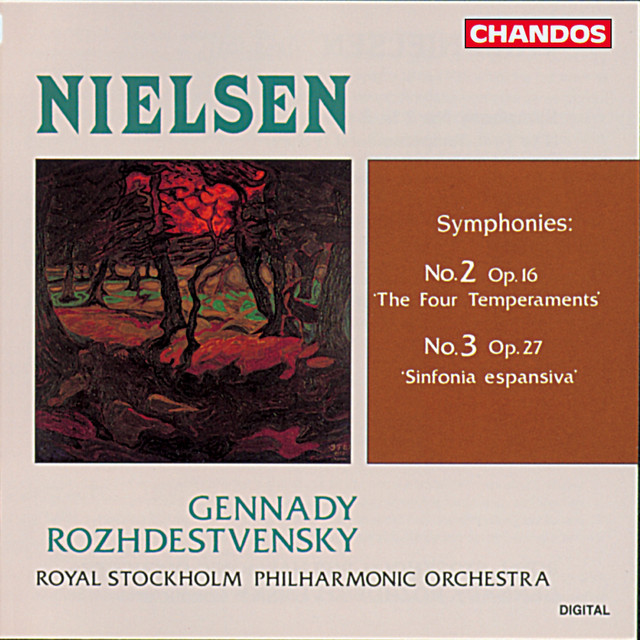 Nielsen: Symphony No. 2 "The Four Temperaments" & Symphony No. 3 "Sinfonia espansiva" cover art