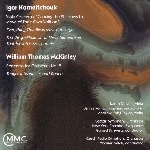 Igor Korneitchouk: Viola Concerto / William Thomas McKinley: Concerto for Orchestra No. 2 cover art