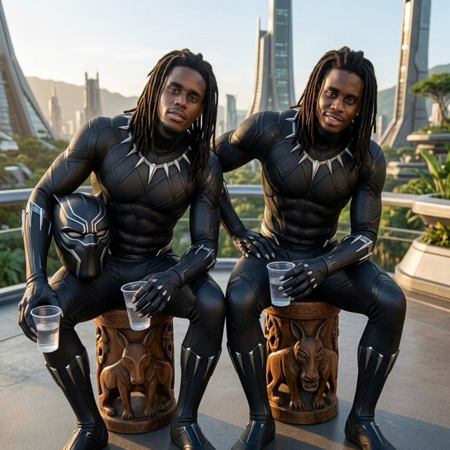 D' Regulars – Black panther