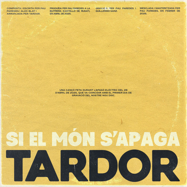 Si el món s'apaga cover